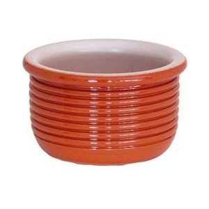 METRO Professional Tapaskom, terracotta, Ø 8 x 5 cm, 145 ml, ovenbestendig, bruin, 6 stuks - bruin Aardewerk MP.FMO1601/6