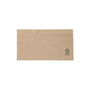 greenbox - Papieren servetten bruin, 32 x 32 cm, 1 laag, 1/8 vouw, 500 St. - DSE028051