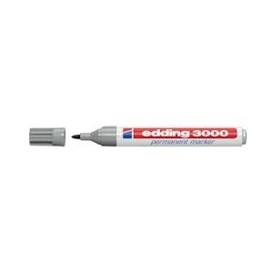 Edding permanent marker 3000 grijs - 4-3000012