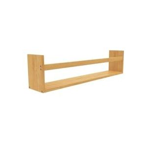 Modulair Bamboe Plank met 1 Niveau 70x12x15cm 7house - bruin Bamboe 8429160804273