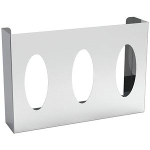 MOBINOX-3 dozen met handschoenen en/of weefsels - zilver Roestvrij staal 8434029622639