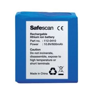 Safescan oplaadbare batterij LB-105, voor valsgelddetector 155-165 - rood 533540