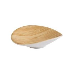 APS kom -BAMBOO-10,5 x 10 cm, h: 3 cm - wit Synthetisch materiaal 84815