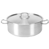 Kookpan RVS | 1,5 liter | Met deksel |Ø16x7,5(h)cm - EMG-720025