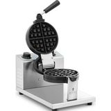 Royal Catering Wafelijzer - rond - 4 kleine wafels - 1200 W - - 4062859093066