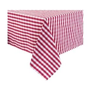 Mitre Comfort Gingham tafelkleed rood en wit geruit 89cm - HB581