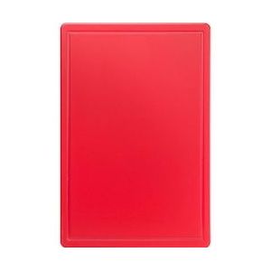 Stalgast Snijplank, HACCP, rood, 600 x 400 x 18 mm (BxDxH) - rood MS1101600