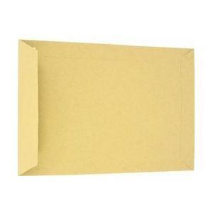 Merkloos Enveloppen, ft 162 x 229 mm, stripsluiting, uit kraft papier van 90 g, bruin, doos van 500 stuks - blauw Papier 4003928357702