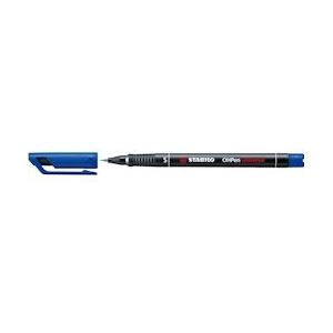 STABILO OHPen universal, OHP-marker, permanent, superfijn 0,4 mm, blauw - 841/41