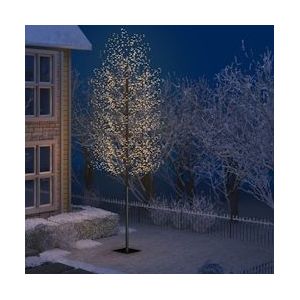 vidaXL Kerstboom 2000 LED's warmwit licht kersenbloesem 500 cm - 51277