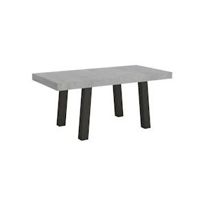 Itamoby Uitschuifbare tafel 90x180/284 cm Brug Cement Antraciet Structuur - VE180TABRGALL-CM-AN