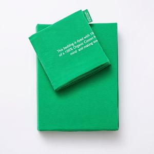 Benetton - United in Green - Beddengoedset - Groen - 2-delig - 135x200 cm en 80x80 cm