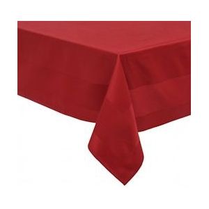 LTITEX - Tafelkleed bordeaux met satijnen band 80 x 80 cm - rood 6315808024
