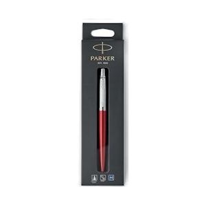 Parker Jotter balpen Kensington Red CT, op blister - rood 3501179532417