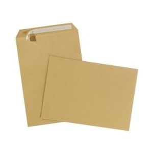 SIGMA Akte enveloppen, C4-formaat, bruin, 50 stuks - bruin Papier 142676