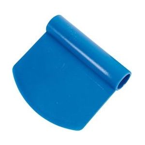 Matfer Bourgeat Exoglass deegkrabber rond - blauw Glas J218