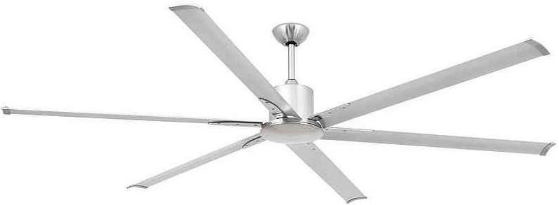 FARO - ANDROS XL - Plafondventilator - Chroom - D. 213 cm - Inclusief Afstandsbediening