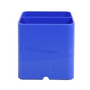 Exacompta 67779D 10x PEN-CUBE pennenhouder, Iderama, ijsblauw - blauw Synthetisch materiaal 67779D