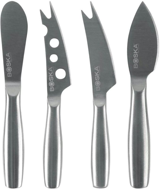Boska Kaasmessenset Mini Copenhagen - Kaasmesjes - Set van 4 - Kaasmessen - Vaatwasserbestendig - RVS