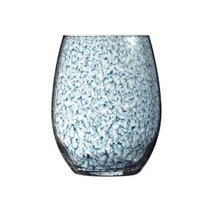Chef & Sommelier C&S Doos Met 6 Hoge Glazen, 36 Cl, Primary Handcraft - blauw Glas 9423478
