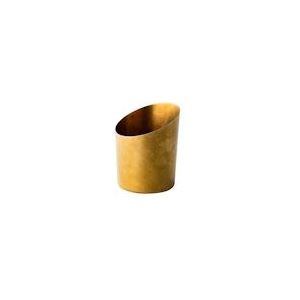 Stylepoint - Beker ELM0911G - glad goud 9,5x11,5cm - vintage roestvrij staal - goud Roestvrij staal ELM0911G