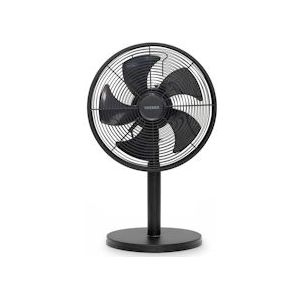 VASNER Ventury T tafelventilator zwart Ø 35 cm, 5-bladige rotor, 35 Watt, 3 snelheden, geruisloze werking - zwart Metaal VVVTB