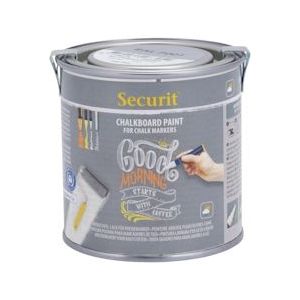 Securit® Grijze Krijtbordverf Kleine  250 ml|0,4 kg - grijs PNT-GY-SM
