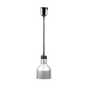 Stalgast Warmtelamp voor plafondmontage, zilver, 0,25 kW, Ø 173 mm - 4062125000040