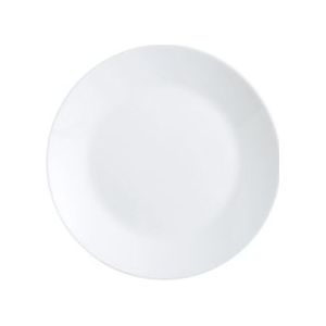 aro Plat bord, opaal, Ø 25 cm, wit, 12 stuks - wit Opaalglas 468989