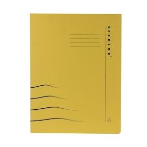 Jalema Secolor Clipmap voor ft A4 (31 x 25/23 cm), geel, Pak van 10 - 8713739106319