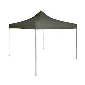 VidaXL Professionele Inklapbare Partytent 2x2m Staal Antraciet