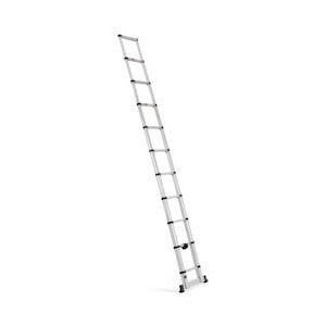 MSW Telescopische ladder - 10 treden - aluminium - hoogte: 0.85 - 3.20 m - 4062859250704