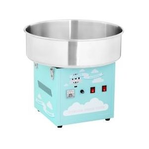 Royal Catering Suikerspinmachine - 52 cm - 1.200 W - turkoois