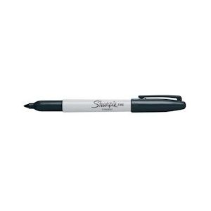 Sharpie Permanent marker Fine zwart - zwart S0810930