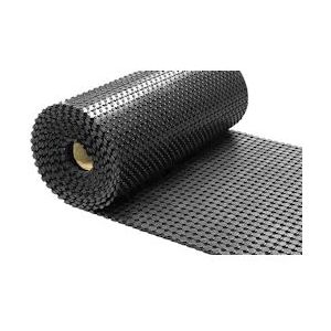 Rubber ringmat op rol - Dikte 10 mm - Breedte 91,5 cm - zwart 5601570633558