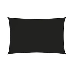 vidaXL Zonnescherm rechthoekig 2x5 m oxford stof zwart - zwart 135754