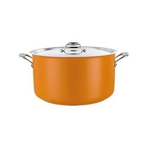 Pujadas Kookpan Middel Ø28cm - 9,5 Liter - RVS - 720564 - Horeca & Professioneel