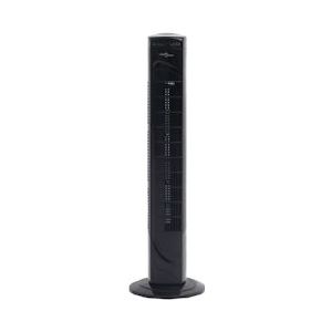 vidaXL Torenventilator met afstandsbediening en timer 24x80 cm zwart