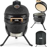 GrillX Kamado BBQ - 13 Inch - Incl. Hoes - 8720828489451