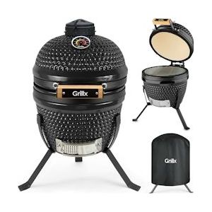 GrillX Kamado BBQ - 13 Inch - Incl. Hoes - 8720828489451