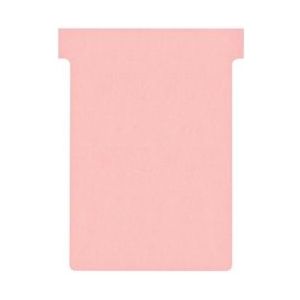 Nobo T-planbordkaarten index 3, ft 120 x 92 mm, roze - 2003008