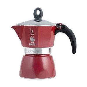 Bialetti aluminium koffiepotje Dama Special Edition, rood, voor 3 kopjes - 2306803