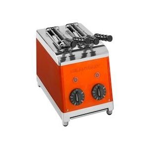 Milantoast - Broodrooster 2 Tang Oranje 220-240V 50/60Hz 1,37Kw - 8058456150567