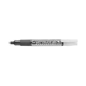 Pentel Wet Erase Marker wit, schrijfbreedte 2 - 4 mm, Pak van 12 - 4902506065926