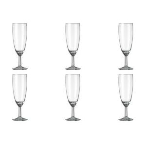 Royal Leerdam Champagneflûte Gilde 16 cl - Transparant 6 stuks - transparant Glas 8710964527117