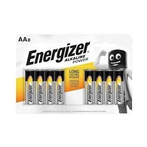 ENERGIZER | Energizer Power Alkaline Battery Aa Lr6 8 Unit