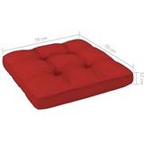 vidaXL-Palletkussen-70x70x12-cm-stof-rood