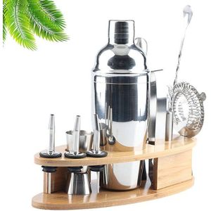 HGMD Cocktail Set - 18-Delige set - Cocktail Shaker Set (750ml) - Cocktail shaker set - Inclusief Receptenboekje