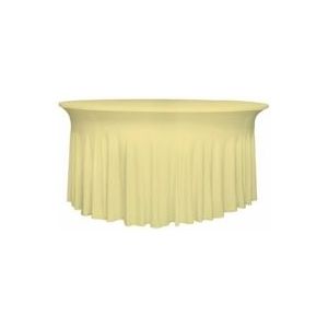 Gastro Uzal Ronde tafelkleed luxe scope: 150 cm room - beige 150D-C