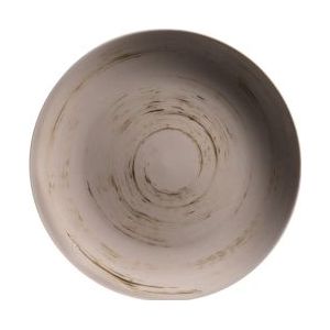 MÄSER plat bord rond 26,5 cm, DERBY serie, beige, set van 4, 593082 - beige Porselein 593082